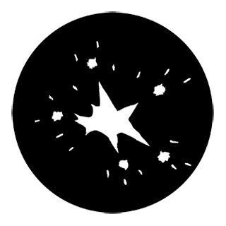 Rosco - 73651 - Aço Padrão Gobo - Celebrações | Z-Bombilla