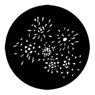 Rosco - 73654 - Aço Padrão Gobo - Celebrações | Z-Bombilla