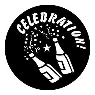 Rosco - 76533 - Aço Padrão Gobo - Celebrações | Z-Bombilla