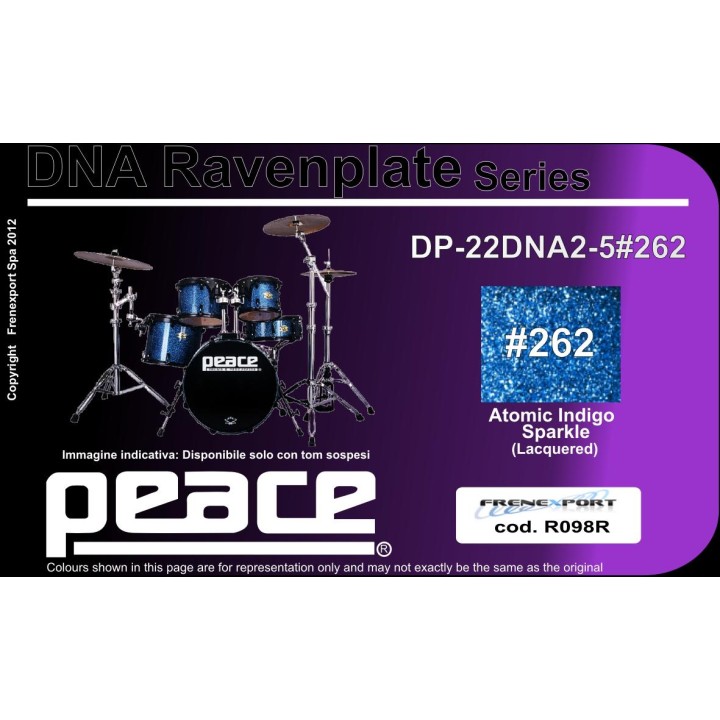 Peace - BATTERIA PEACE DP-22DNA2-5 #262  - Acoustic Drum Set | Z-Bombilla