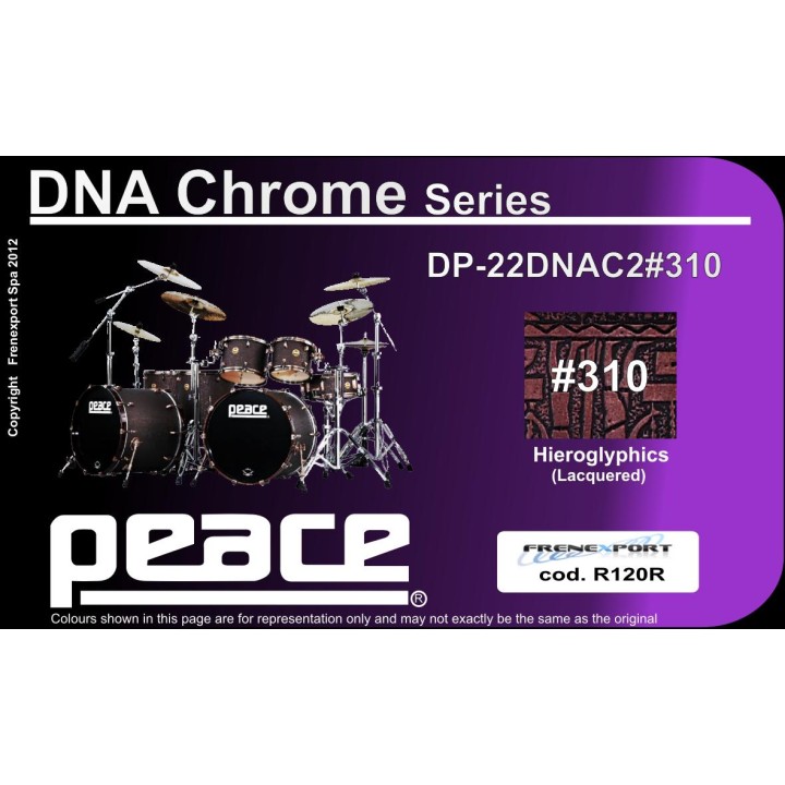 Peace - BATTERIA PEACE DNA DP-22DNAC2 OL - Acoustic Drum Set | Z-Bombilla