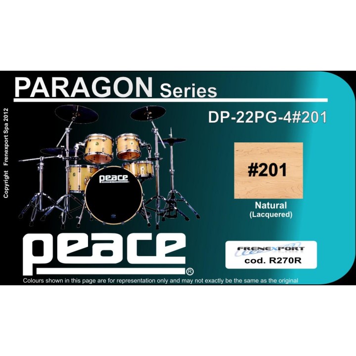 Peace - BATTERIA PEACE PARAGON DP-22PG-4 - Acoustic Drum Set | Z-Bombilla