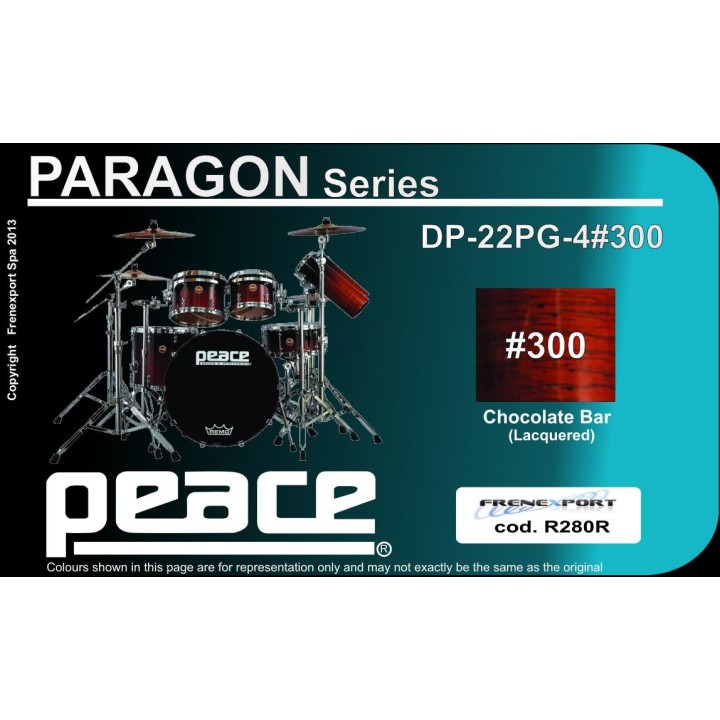 Peace - BATTERIA PEACE PARAGON DP-22PG-4 - Acoustic Drum Set | Z-Bombilla