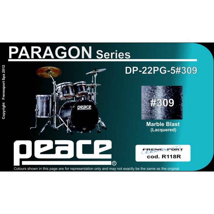 Peace - BATTERIA PEACE PARAGON DP22PG-5  - Acoustic Drum Set | Z-Bombilla