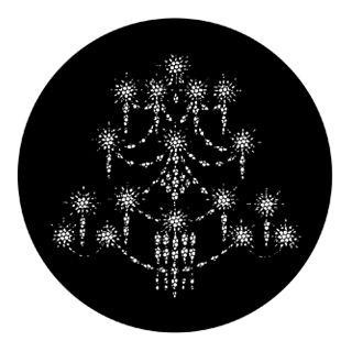 Rosco - 77290 - Aço Padrão Gobo - Celebrações | Z-Bombilla