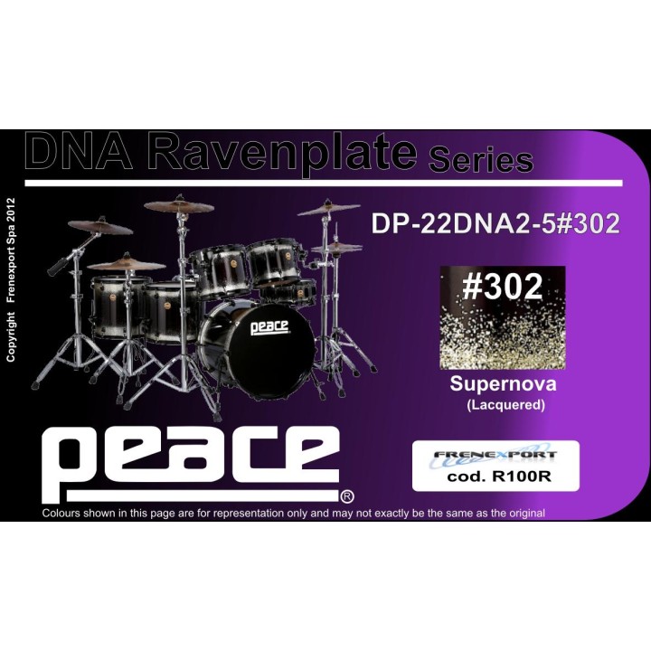 Peace - BATTERIA PEACE DP-22DNA2-5 #302  - Acoustic Drum Set | Z-Bombilla