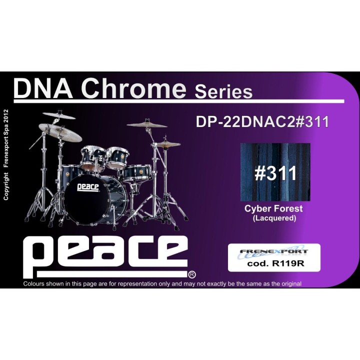 Peace - BATTERIA PEACE DNA DP-22DNAC2 #3 - Acoustic Drum Set | Z-Bombilla