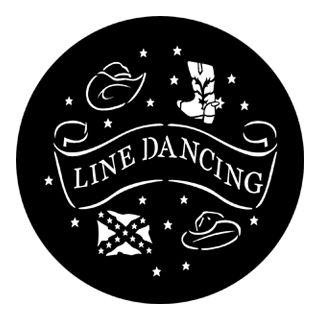 Rosco - 77660 - Standard Steel Gobo - Célébrations | Z-Bombilla