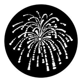 Rosco - 77766 - Standard Steel Gobo - Célébrations | Z-Bombilla