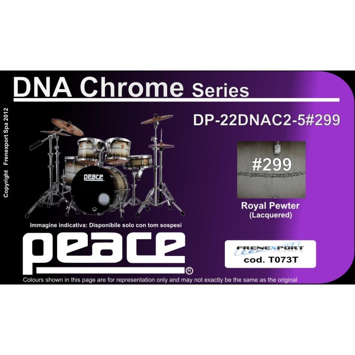 Peace - BATTERIA PEACE DNA DP-22DNAC2-5- - Bateria Acústica | Z-Bombilla