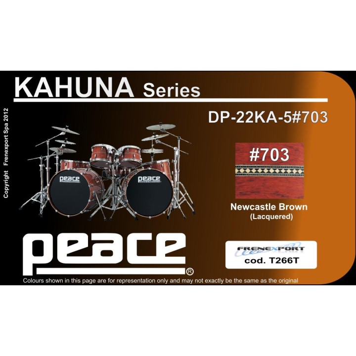 Peace - BATTERIA PEACE DP-22KA-5 #703 NE - Bateria Acústica | Z-Bombilla