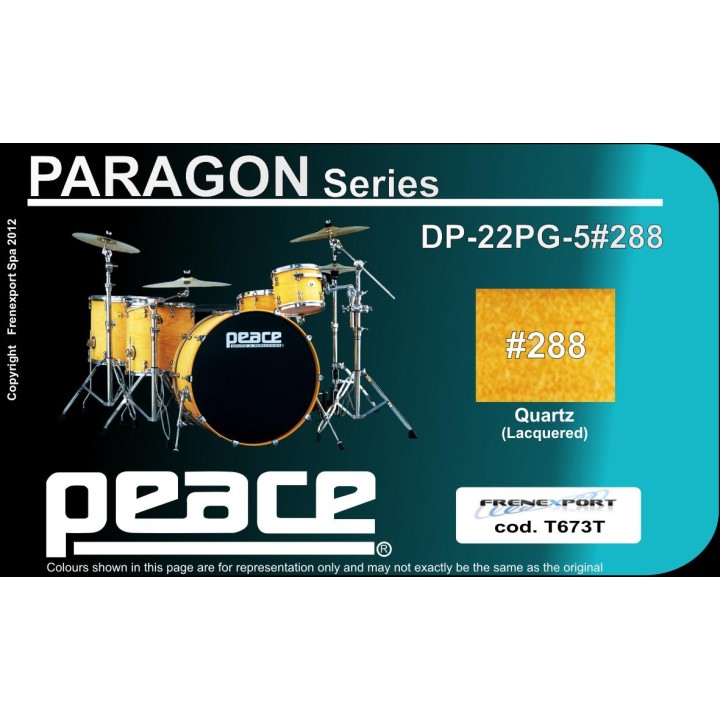 Peace - BATTERIA PEACE DP-22PG-5 #288 Qu - Bateria Acústica | Z-Bombilla