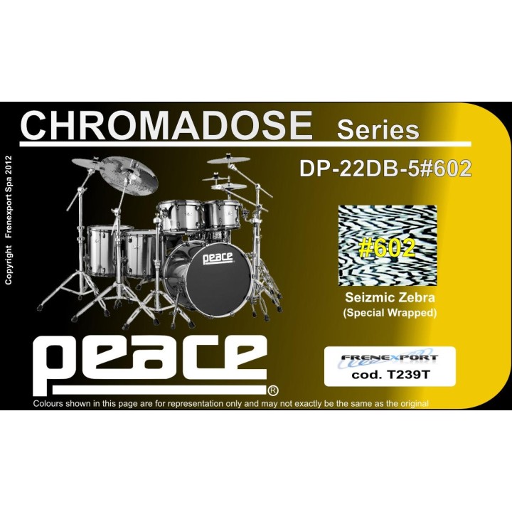 Peace - BATTERIA PEACE DP-22DB-5 #602 SE - Bateria Acústica | Z-Bombilla