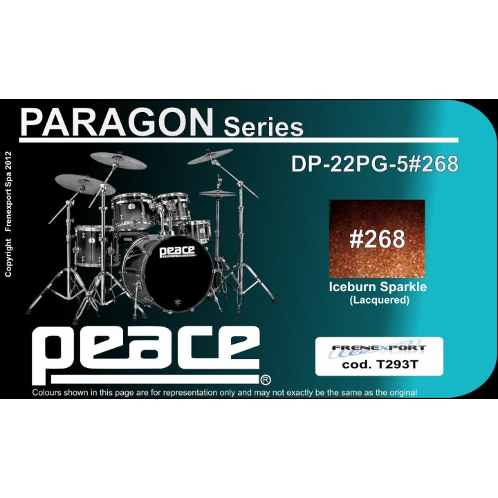 Peace - BATTERIA PEACE DP-22PG-5 #268 Ic - Bateria Acústica | Z-Bombilla