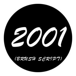 Rosco - 78265 - Aço Padrão Gobo - Texto | Z-Bombilla