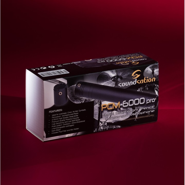 Sound Sation - MIC. CONDENSATORE SOUNDSATION PC - Microfoni Strumenti | Z-Bombilla