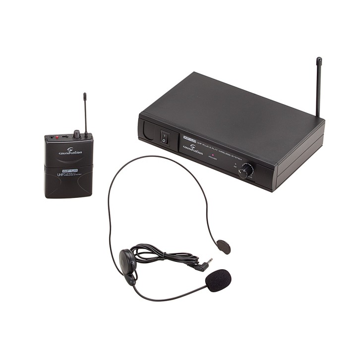 Sound Sation - RADIOMICROFONO UHF SOUNDSATION W - Headset Microphone | Z-Bombilla