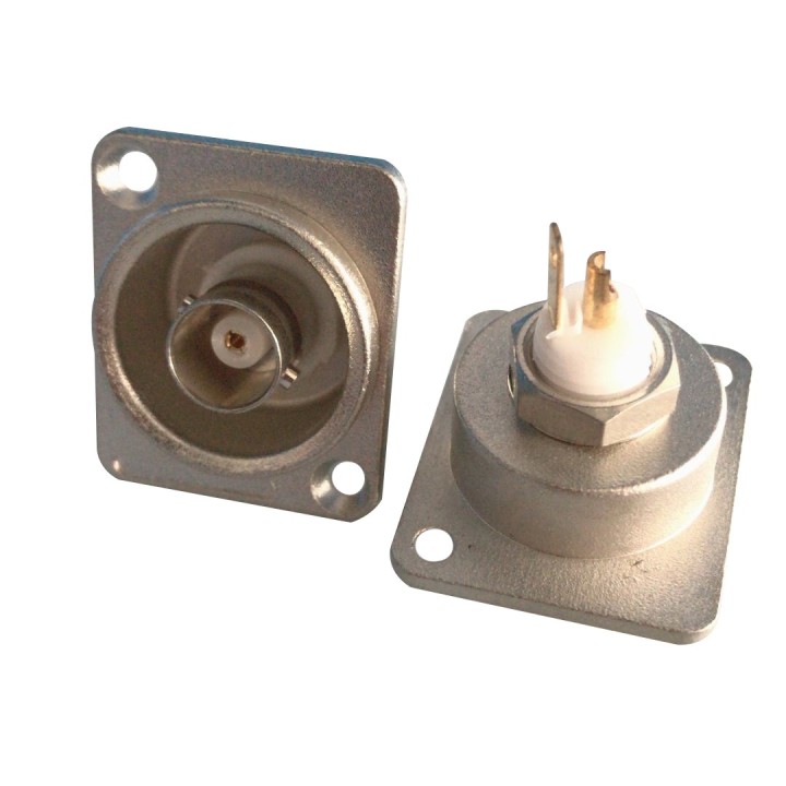 Sound Sation - CONNETTORE DA PANNELLO BNC FEMMI - Acessórios DMX-512 | Z-Bombilla