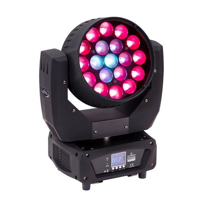 Sound Sation - SET 4 TESTE MOBILI WASH SOUNDSAT - LED Moving Head | Z-Bombilla