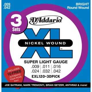 D´addario - EXL120. - Electric Guitar String | Z-Bombilla