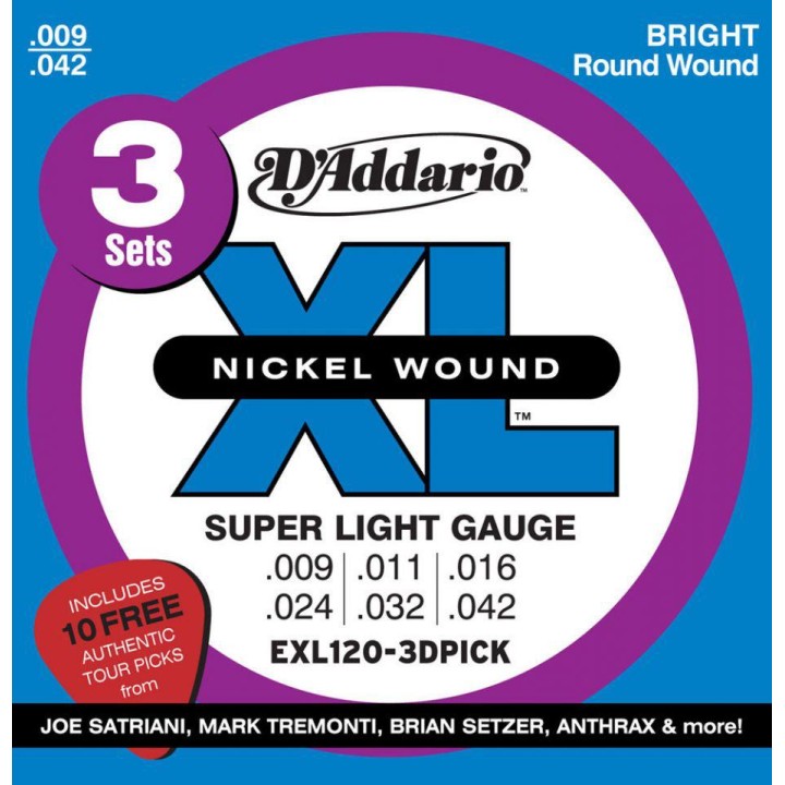 D´addario - EXL120. - Corda Guitarra elèctrica | Z-Bombilla