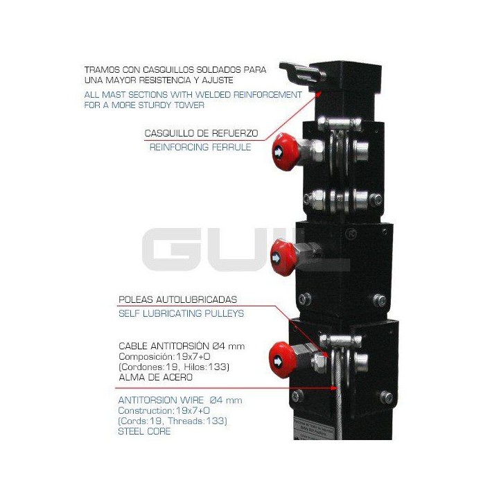 Guil - ELC-730 - Wind up Stand | Z-Bombilla
