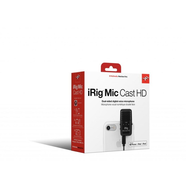 Ikmultimedia - IRIG MIC CAST HD - Microphone portable | Z-Bombilla