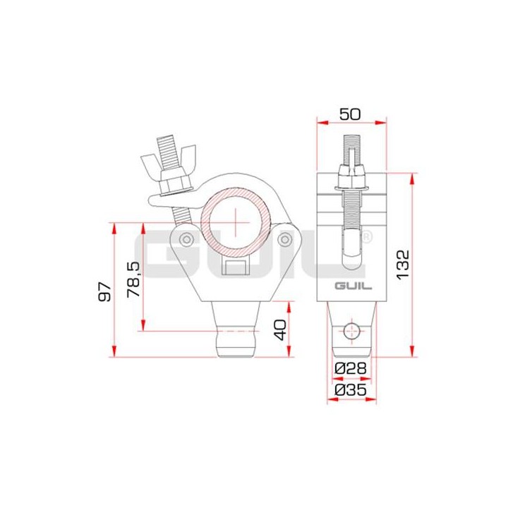 Guil - ABZ-13 - Truss Acessórios | Z-Bombilla