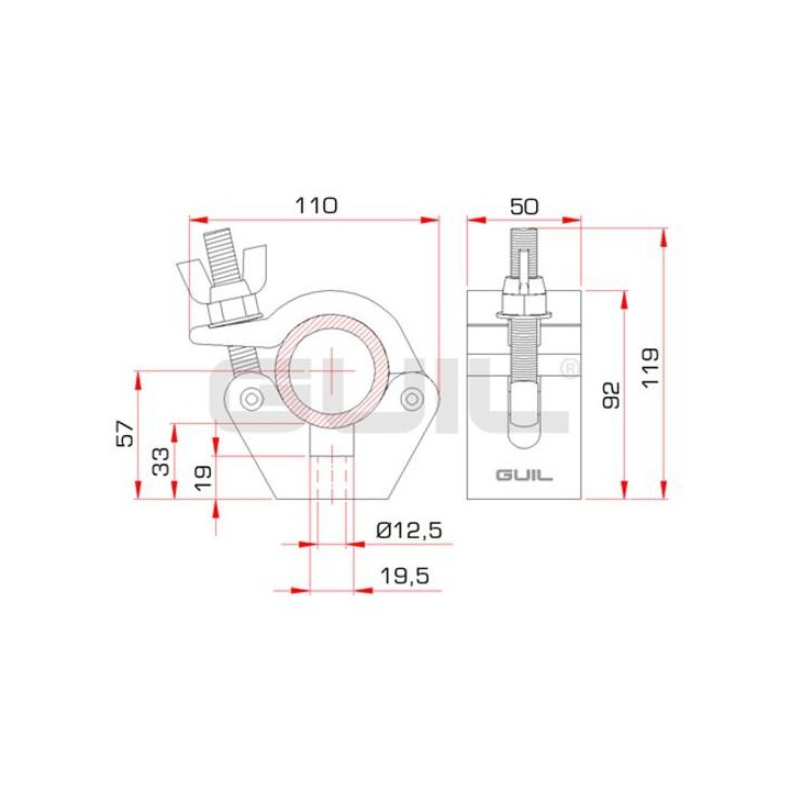 Guil - ABZ-13 - Truss Acessórios | Z-Bombilla