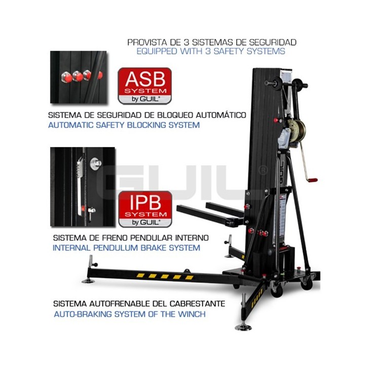 Guil - ULK 500 - Winch Stand | Z-Bombilla