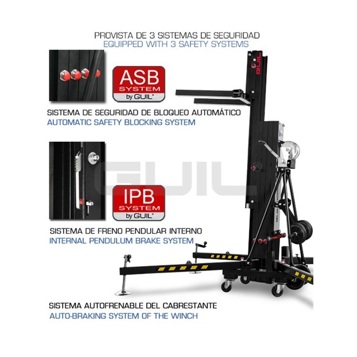 Guil - ULK 600/N - Winch Stand | Z-Bombilla