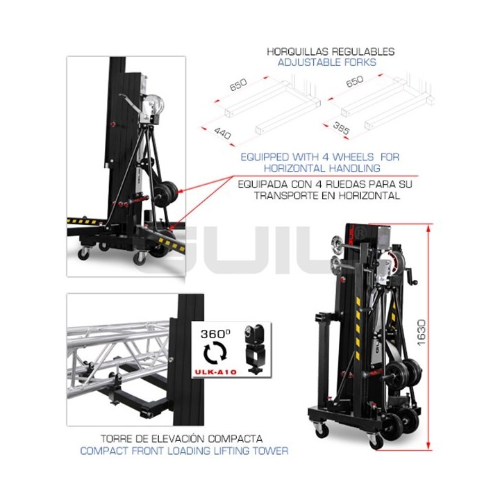 Guil - ULK 600/N - Winch Stand | Z-Bombilla