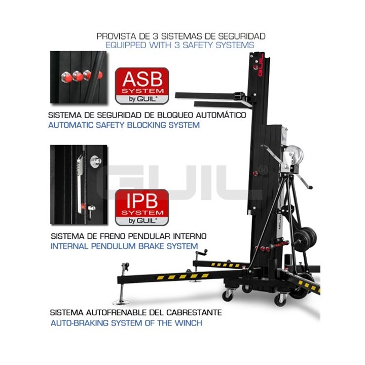 Guil - ULK 600XL - Winch Stand | Z-Bombilla