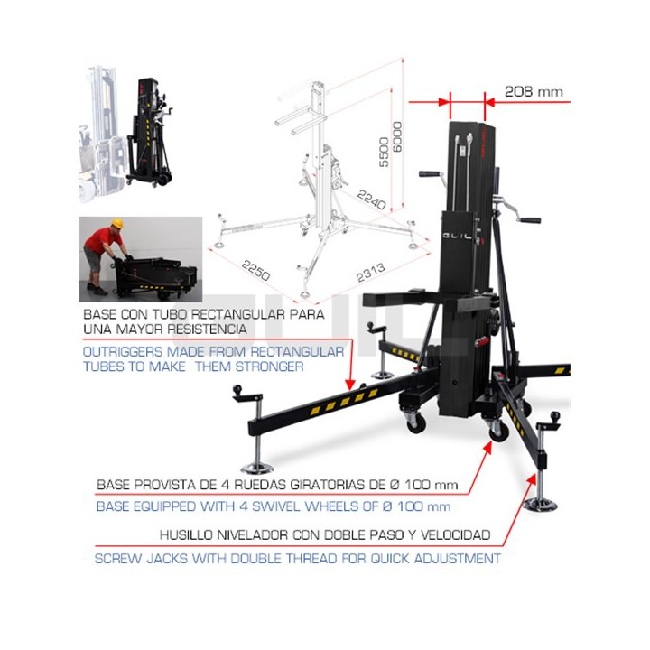 Guil - ULK 600XL - Winch Stand | Z-Bombilla