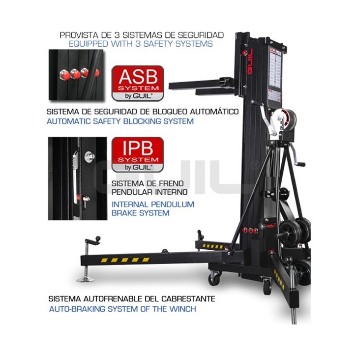 Guil - ULK 650XL - Winch Stand | Z-Bombilla