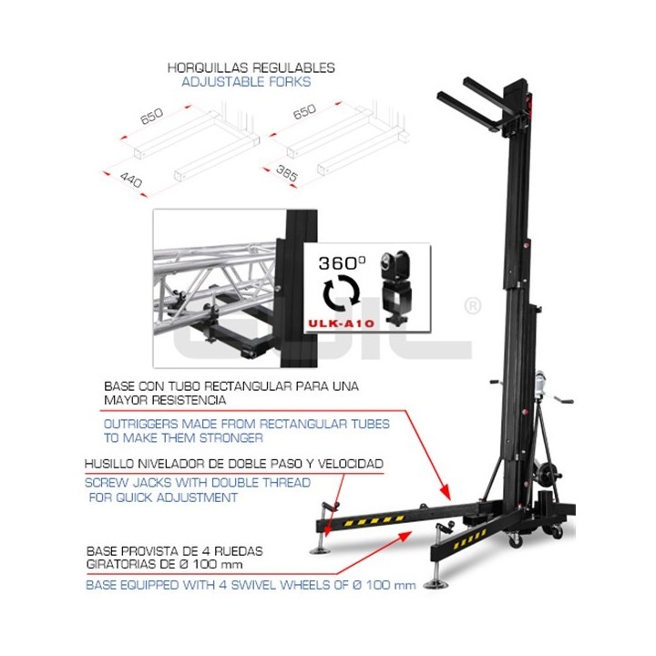 Guil - ULK 650XL - Winch Stand | Z-Bombilla