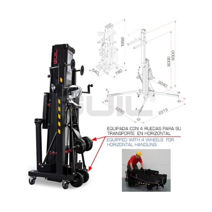 Guil - ULK 650XL - Winch Stand | Z-Bombilla