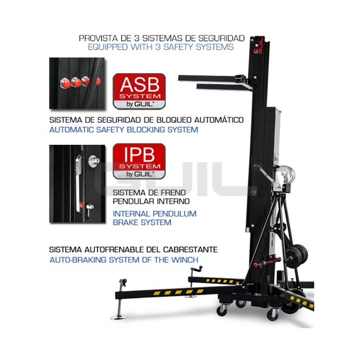 Guil - ULK 800/N - Winch Stand | Z-Bombilla