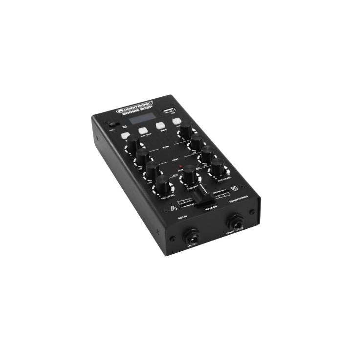 Omnitronic - GNOME-202P Mini Mixer black - Mesa de Mistura | Z-Bombilla