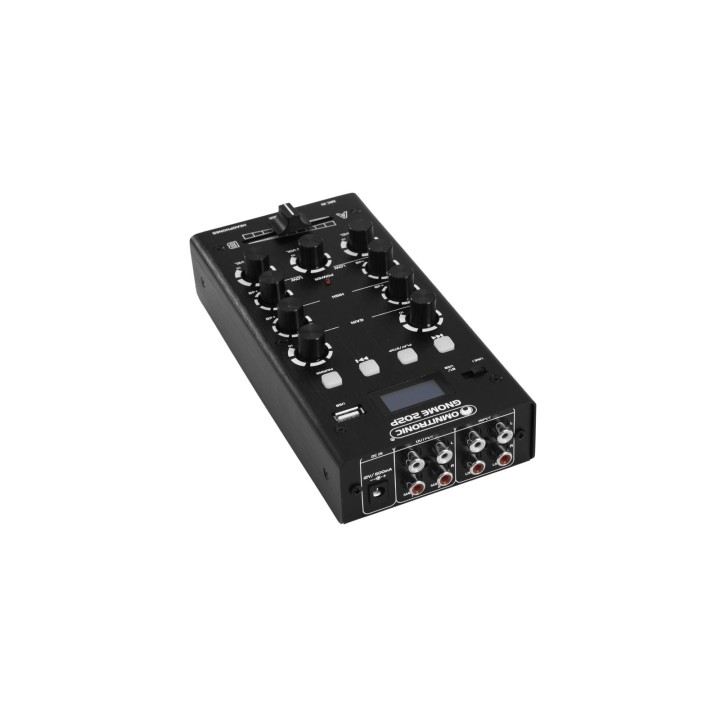 Omnitronic - GNOME-202P Mini Mixer black - Mesa de Mistura | Z-Bombilla