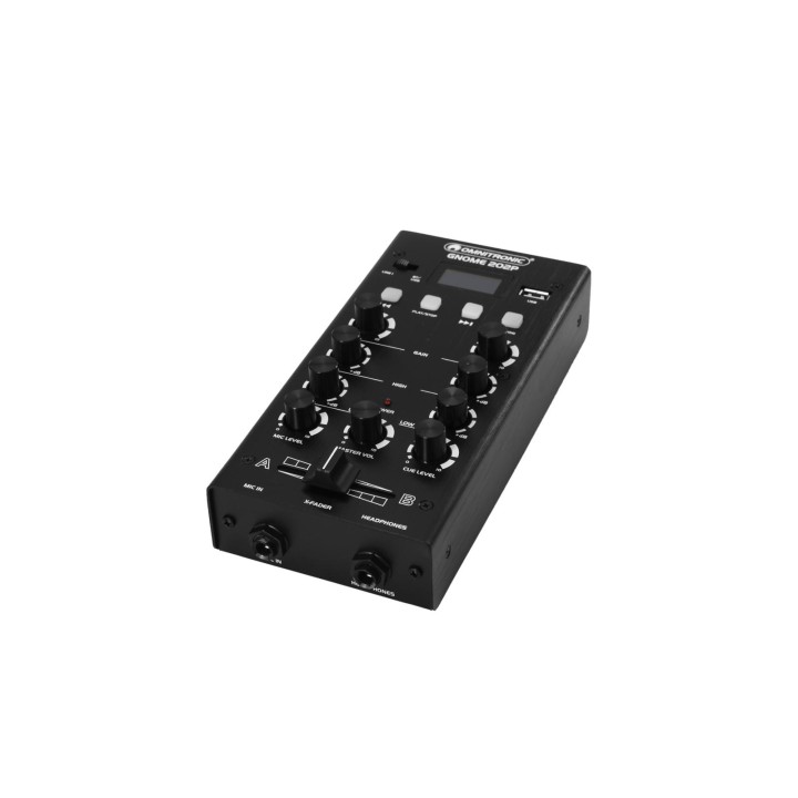 Omnitronic - GNOME-202P Mini Mixer black - Mesa de Mistura | Z-Bombilla