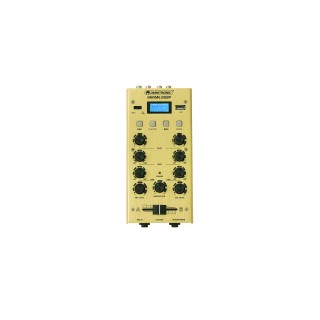 Omnitronic - GNOME-202P Mini Mixer gold - Mesa de Mistura | Z-Bombilla