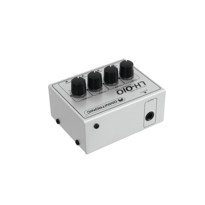 Omnitronic - LH-010 4-Channel Mixer passive - Tabela Microfones | Z-Bombilla