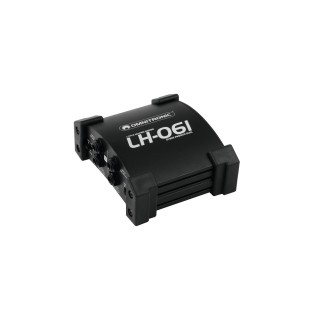 Omnitronic - LH-061 PRO Passive Dual DI Box - Inject Box | Z-Bombilla