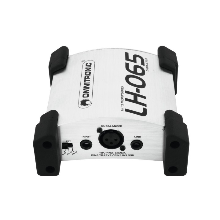 Omnitronic - LH-065 Active DI Box - Inject Box | Z-Bombilla
