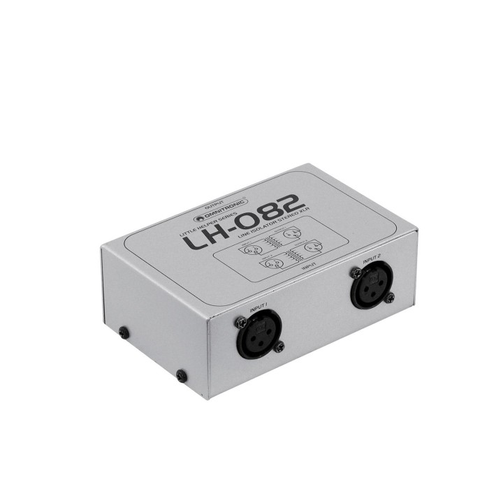 Omnitronic - LH-082 Stereo Isolator XLR - Isolador de linha | Z-Bombilla