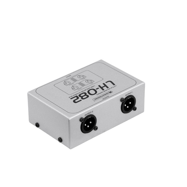 Omnitronic - LH-082 Stereo Isolator XLR - Isolador de linha | Z-Bombilla