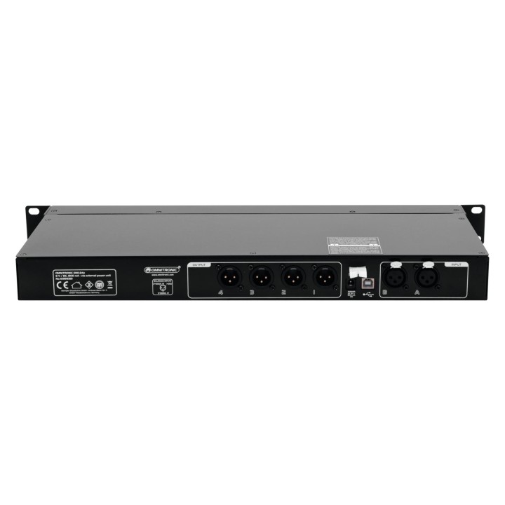 Omnitronic - DXO-24E Digital Controller - Crossover | Z-Bombilla