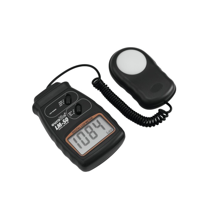 Eurolite - LM-50 Lux Meter - Instrumentos de medição | Z-Bombilla
