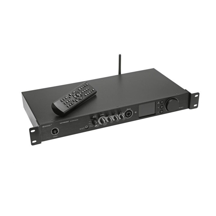 Omnitronic - DJP-900NET Class D Amplifier with Internet Radio - Amplificatore Stereo - 151w to 250w @8 Ohm | Z-Bombilla